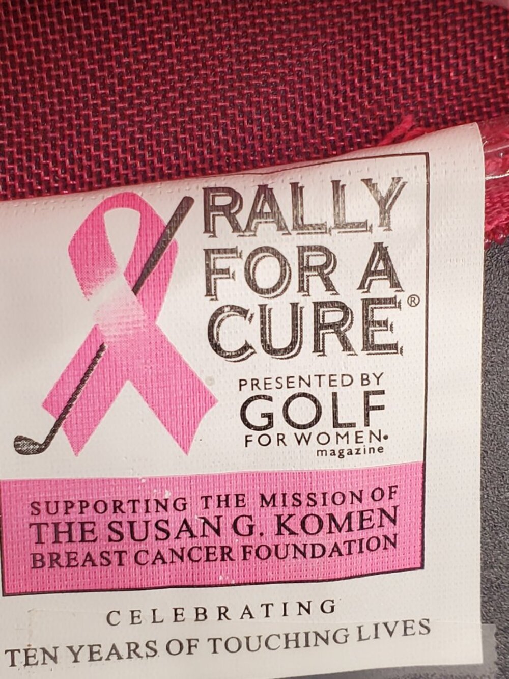 Breast Cancer Awareness Cosmetic, Toiletry & Travel Organizer - Picture 6 of 7